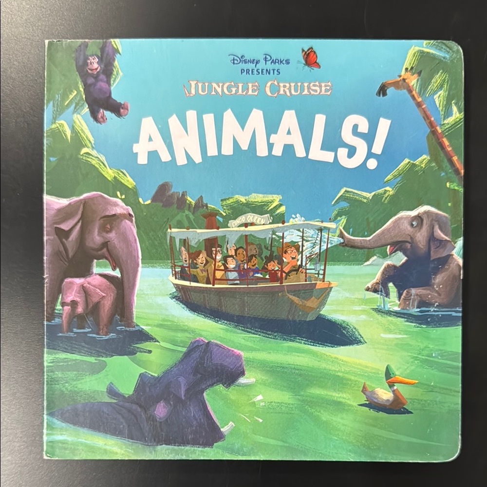 Disney Parks Presents: Jungle Cruise: Animals! - Hardcover Children’s Board Book